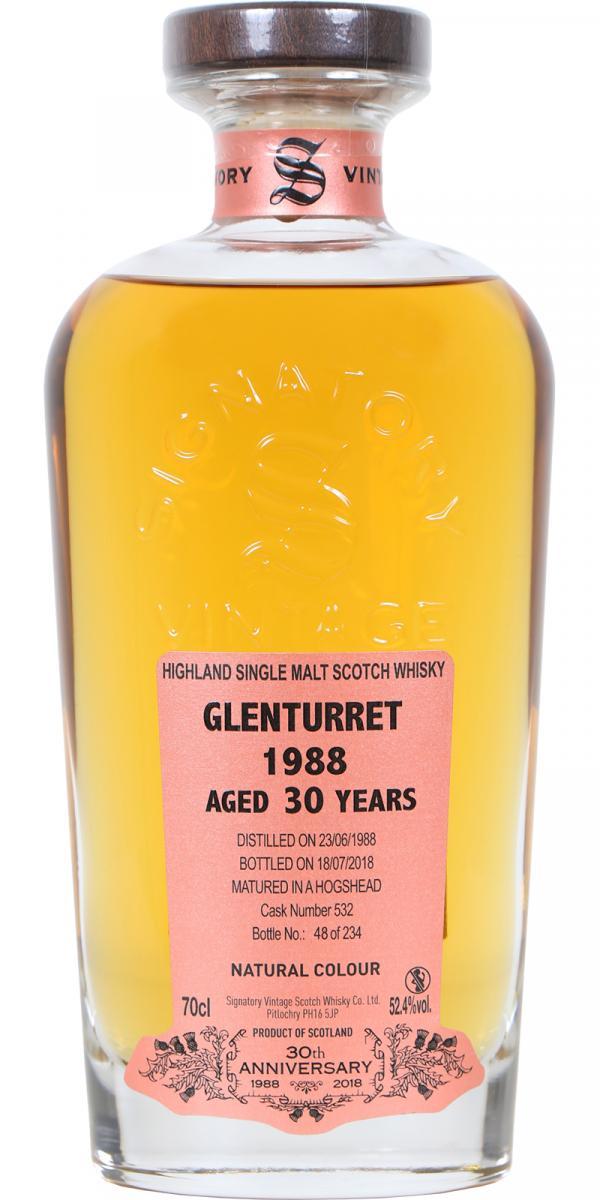 Glenturret 1988 SV  30th Anniversary