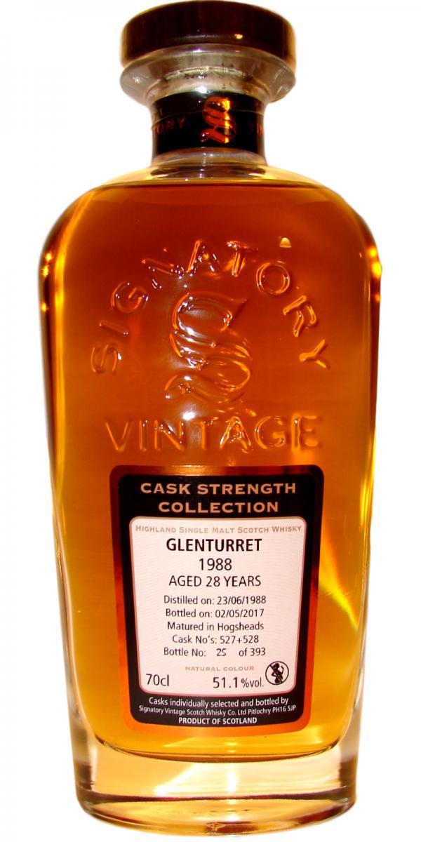 Glenturret 1988 SV  Cask Strength Collection