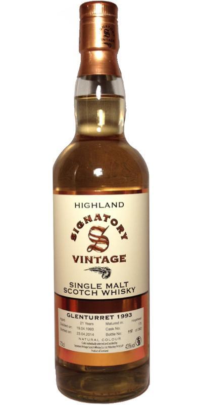 Glenturret 1993 SV  Vintage Collection