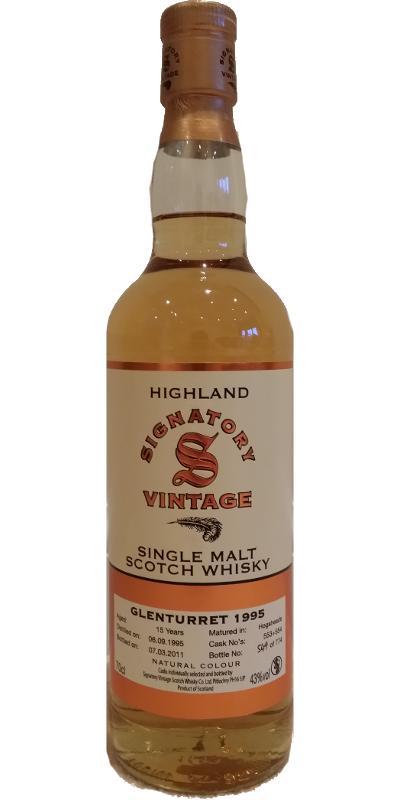 Glenturret 1995 SV  Vintage Collection