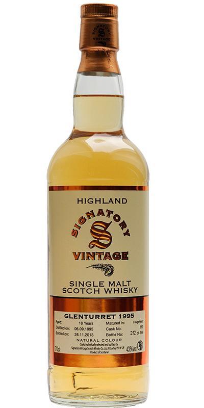 Glenturret 1995 SV  Vintage Collection
