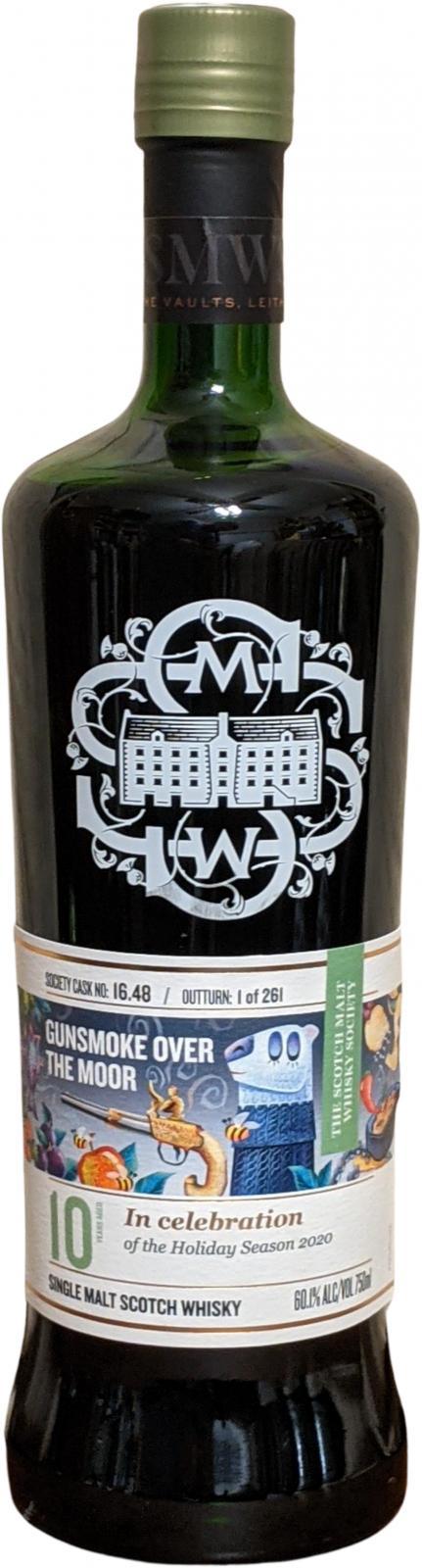 Glenturret 10-year-old SMWS 16.48  Gunsmoke over the moor