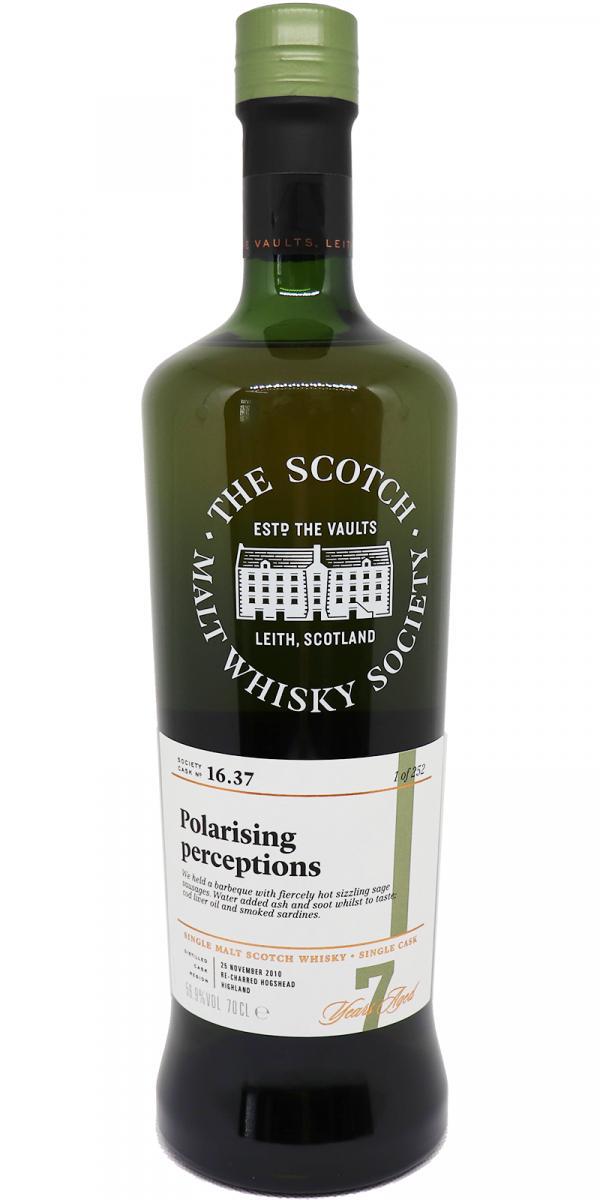 Glenturret 2010 SMWS 16.37  Polarising perceptions