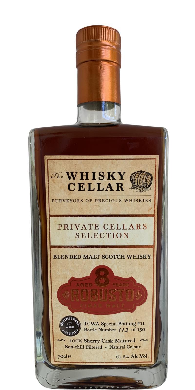 Blended Malt Scotch Whisky 08-year-old TWCe  Private Cellars Selection