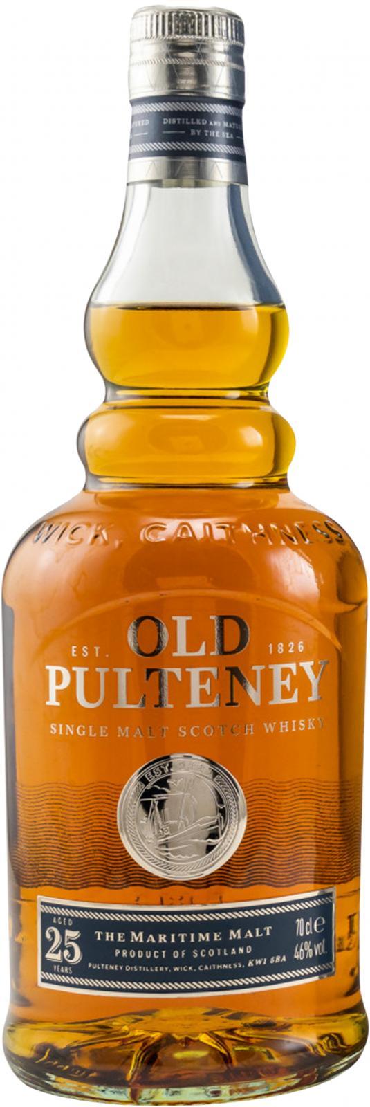 Old Pulteney 25-year-old  The Maritime Malt