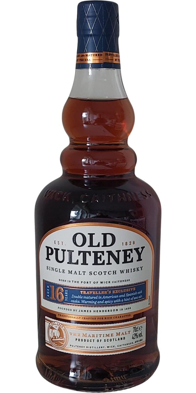 Old Pulteney 16-year-old  Traveller's Exclusive