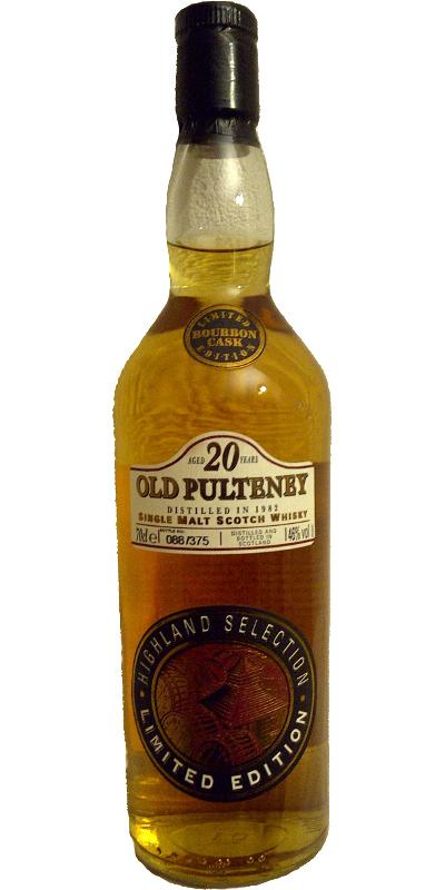 Old Pulteney 1982  Highland Selection Limited Edition