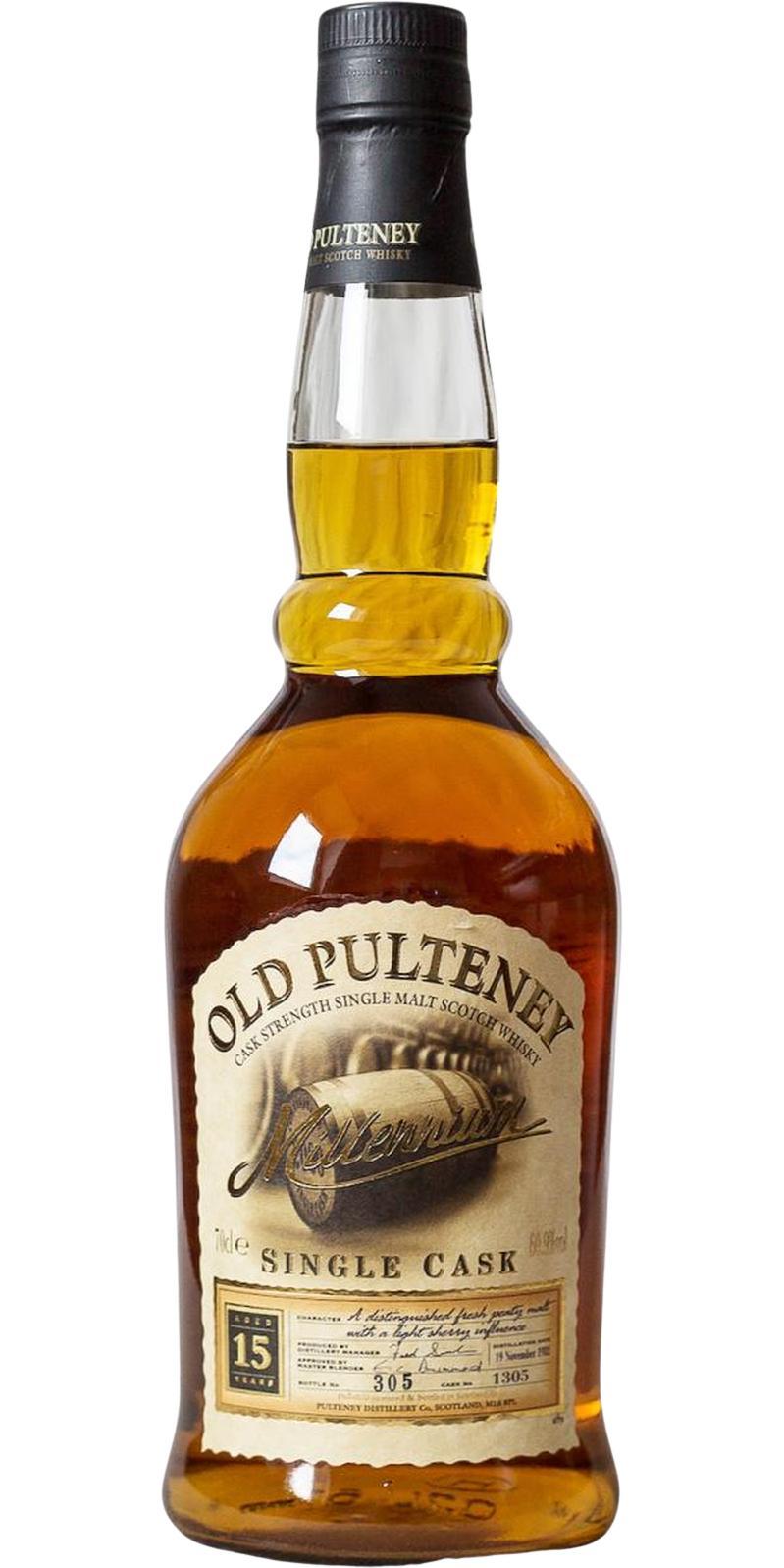 Old Pulteney 1982  Millennium Single Cask
