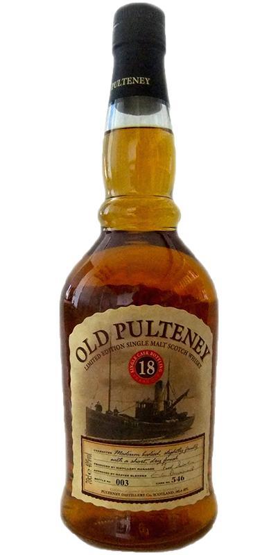 Old Pulteney 1982  Single Cask Bottling