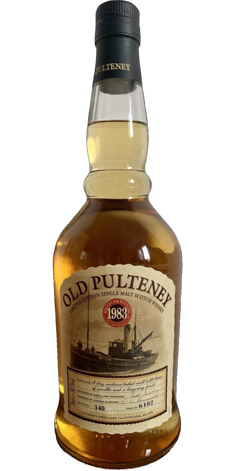 Old Pulteney 1983  Single Cask Bottling