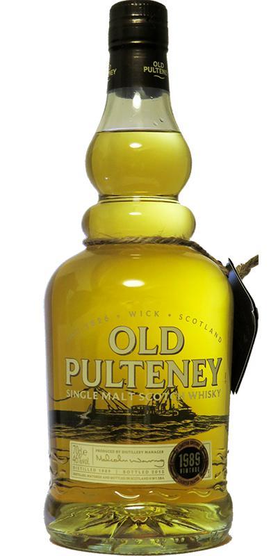 Old Pulteney 1989  Limited Edition - Lightly Peated