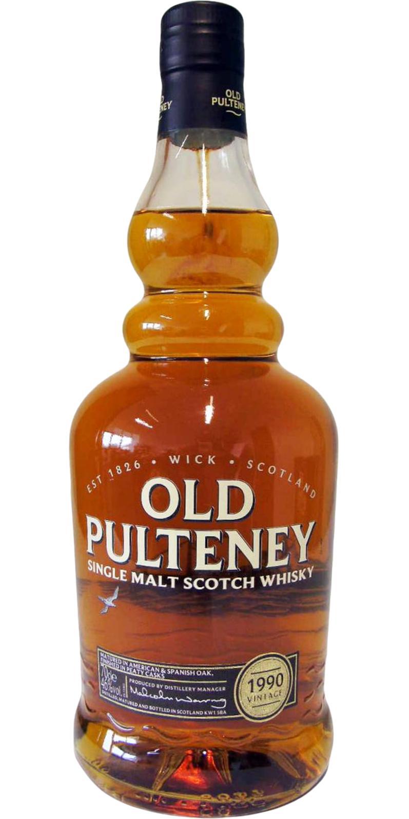 Old Pulteney 1990  Vintage Cask