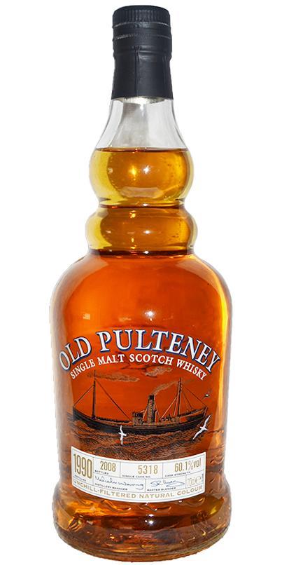 Old Pulteney 1990  Single Cask