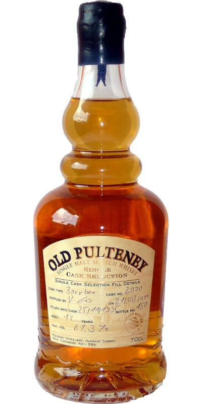 Old Pulteney 1995  Hand Bottled at the Distillery