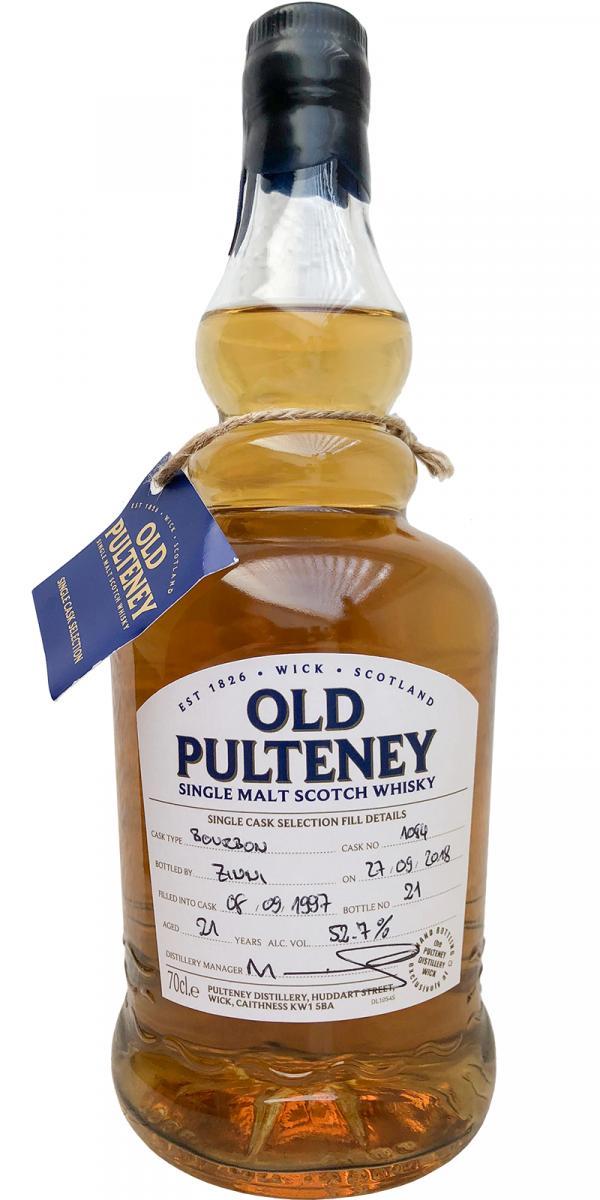 Old Pulteney 1997  Hand Bottled at the Distillery
