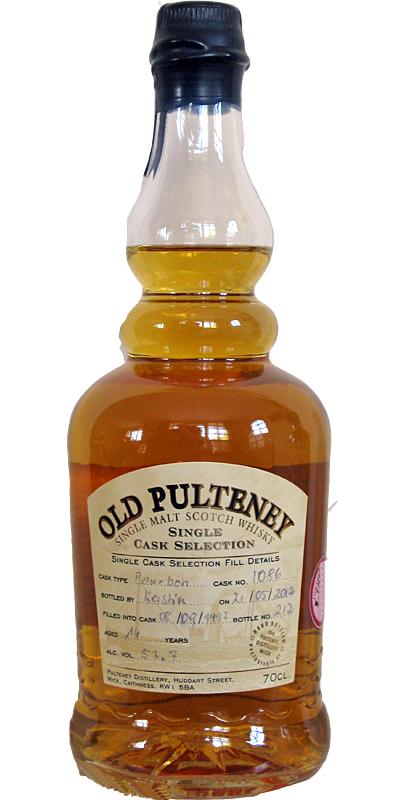 Old Pulteney 1997  Hand Bottled at the Distillery