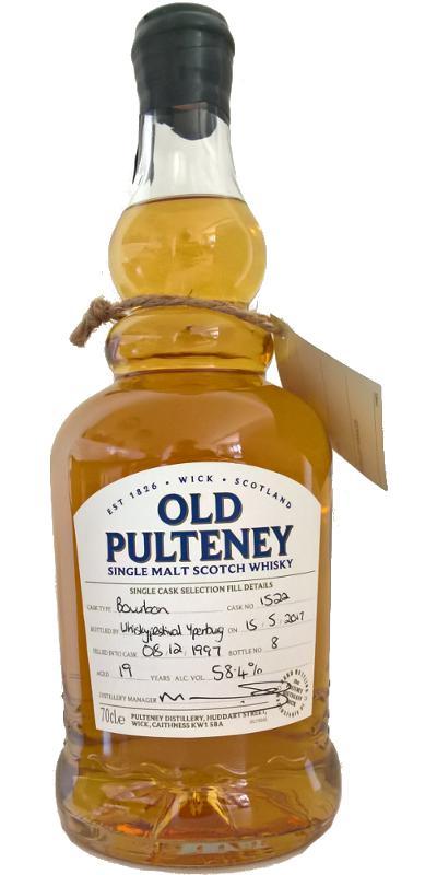 Old Pulteney 1997  Hand Bottled at the Distillery