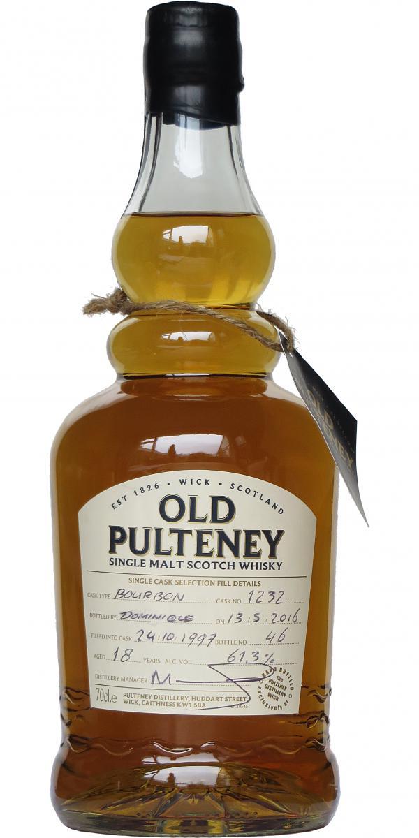 Old Pulteney 1997  Hand Bottled at the Distillery