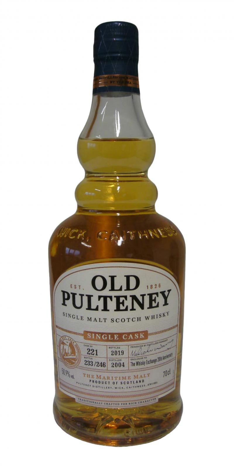 Old Pulteney 2004  Single Cask