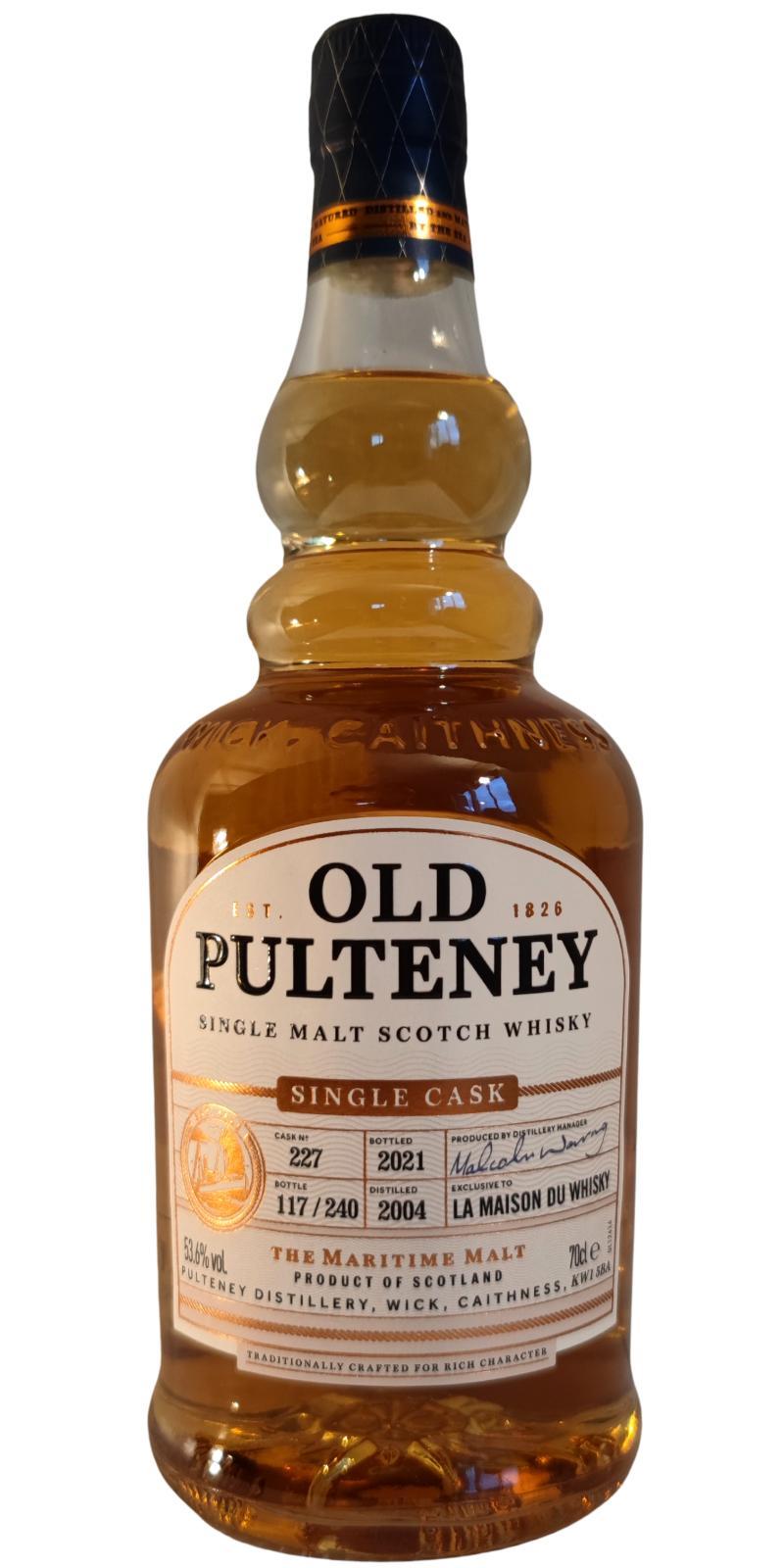 Old Pulteney 2004  Single Cask