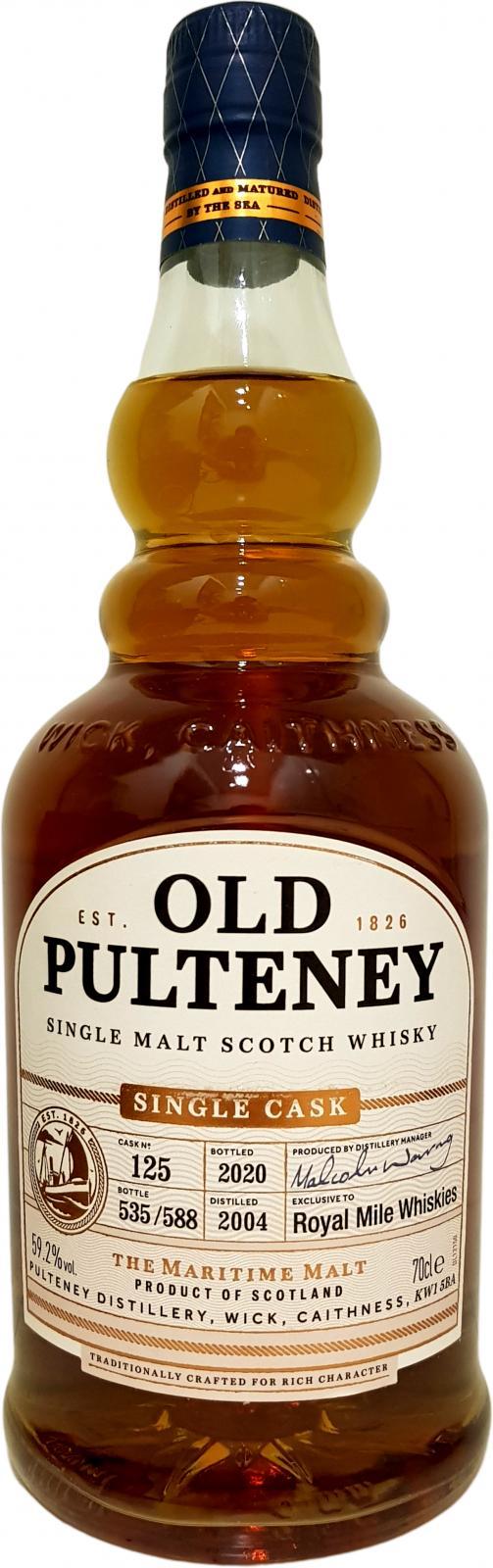Old Pulteney 2004  Single Cask