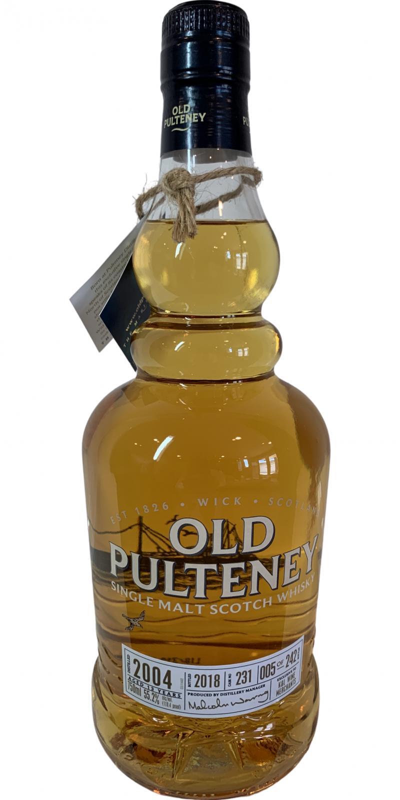 Old Pulteney 2004  Single Cask