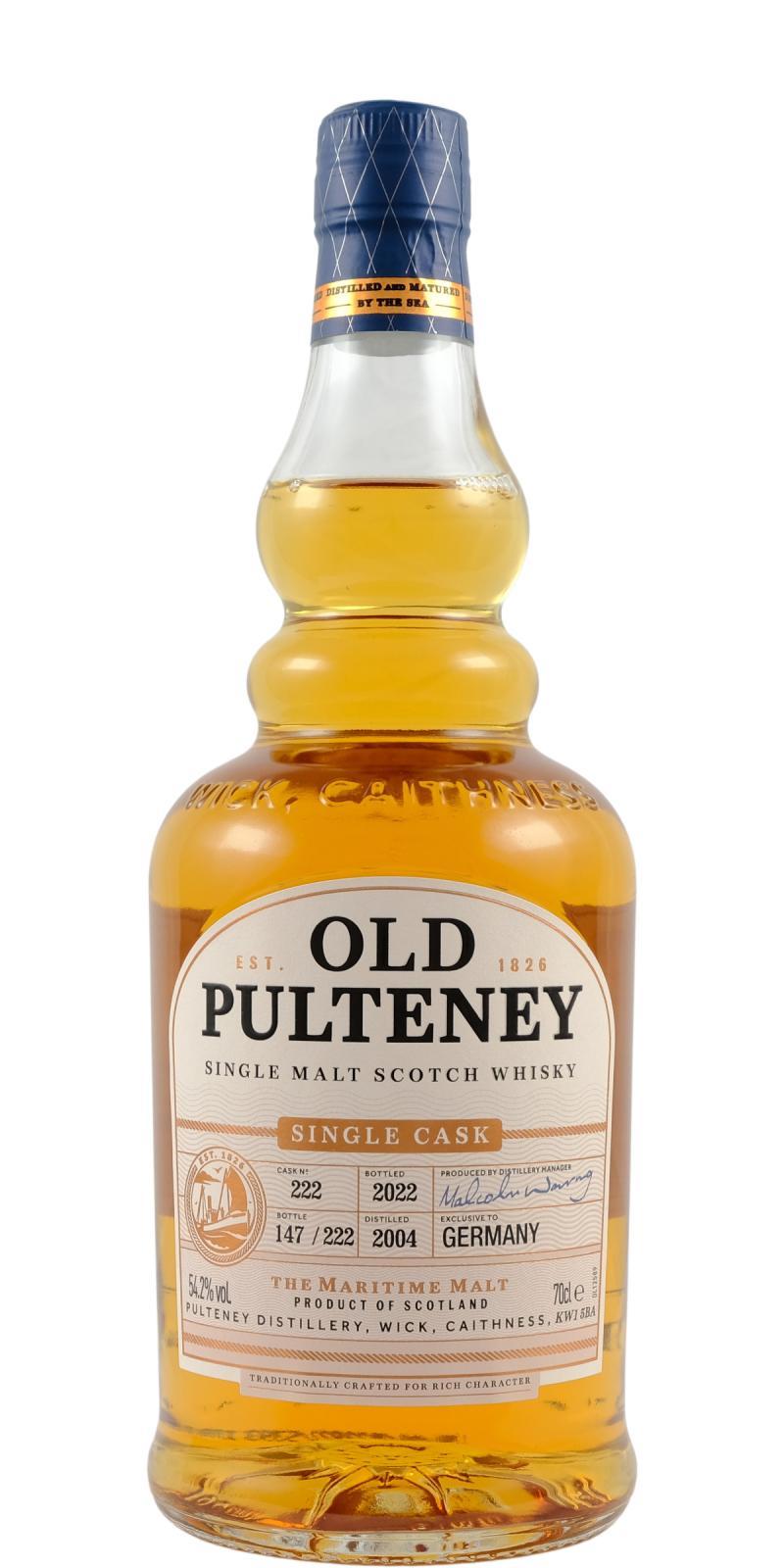 Old Pulteney 2004  Single Cask