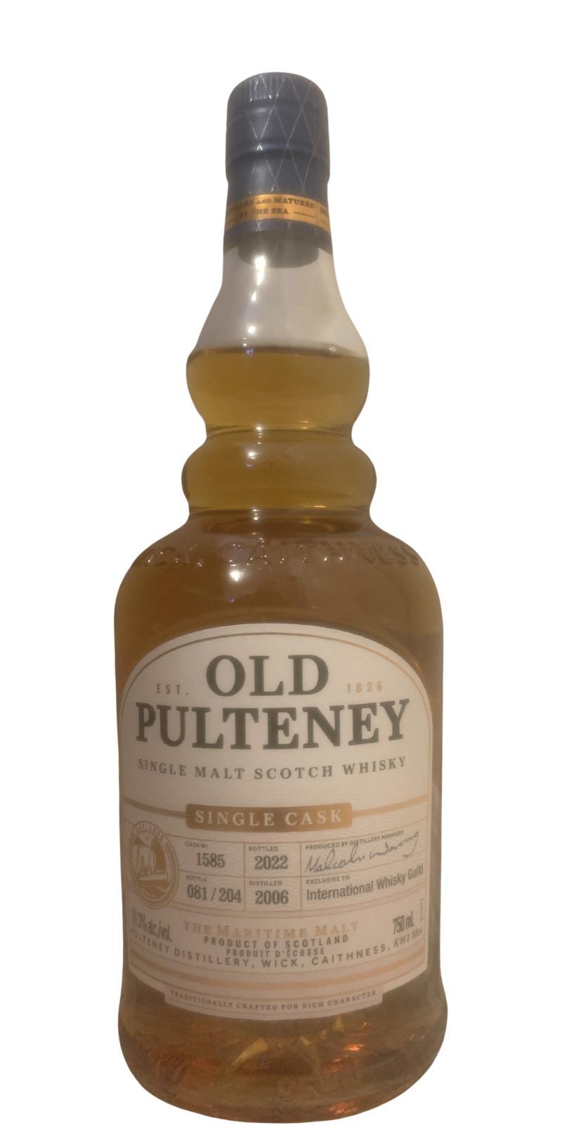 Old Pulteney 2006  Single Cask