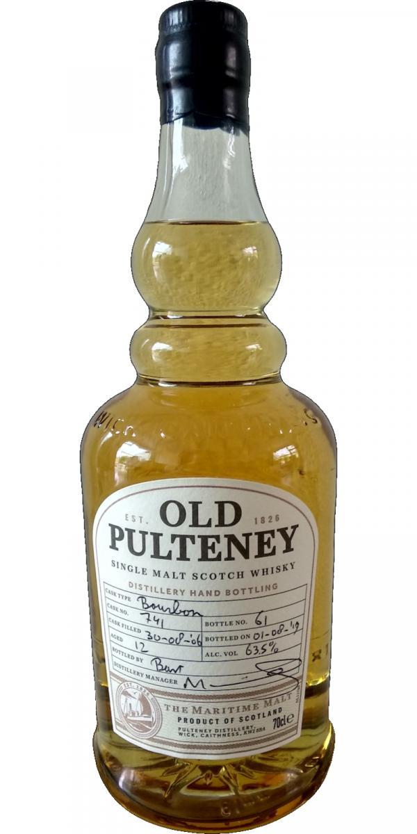 Old Pulteney 2006  Hand Bottled at the Distillery