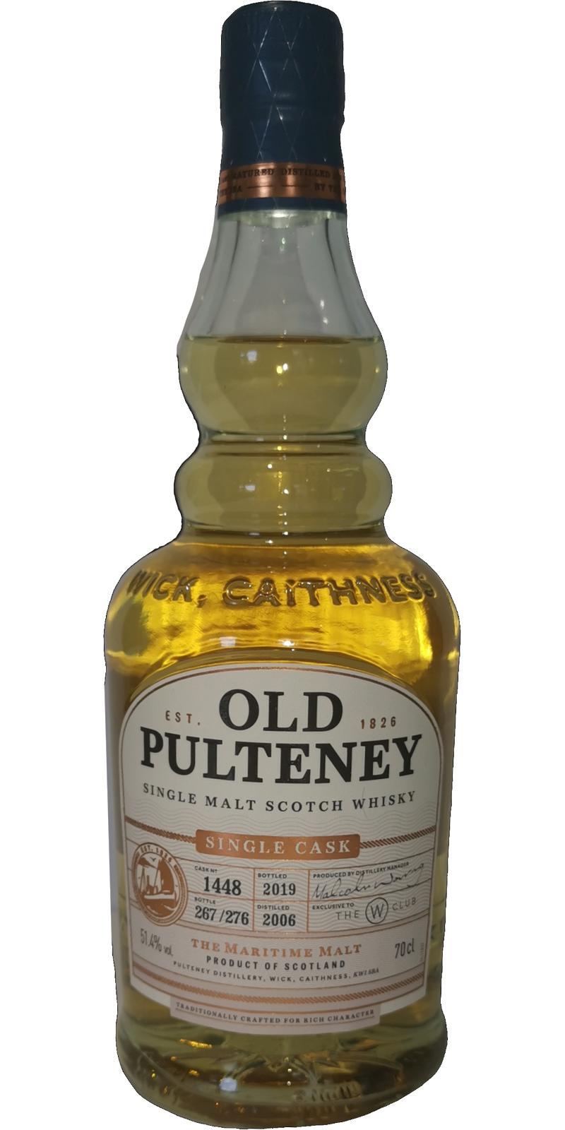 Old Pulteney 2006  Single Cask