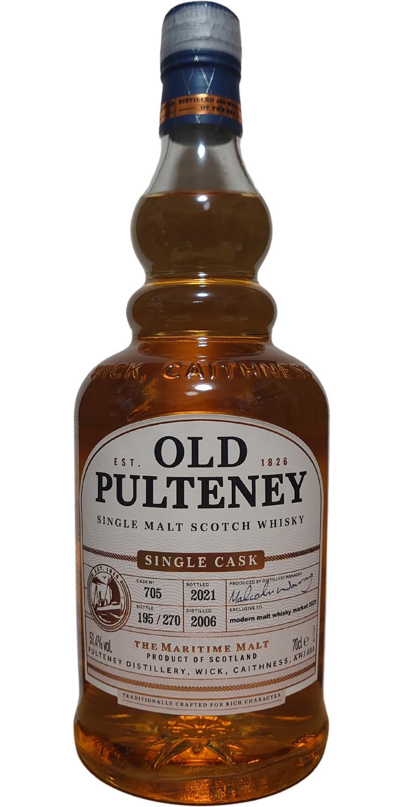 Old Pulteney 2006  Single Cask