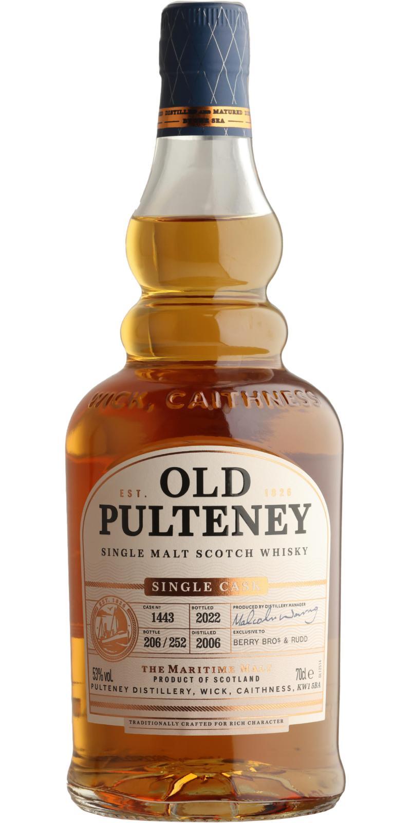 Old Pulteney 2006  Single Cask