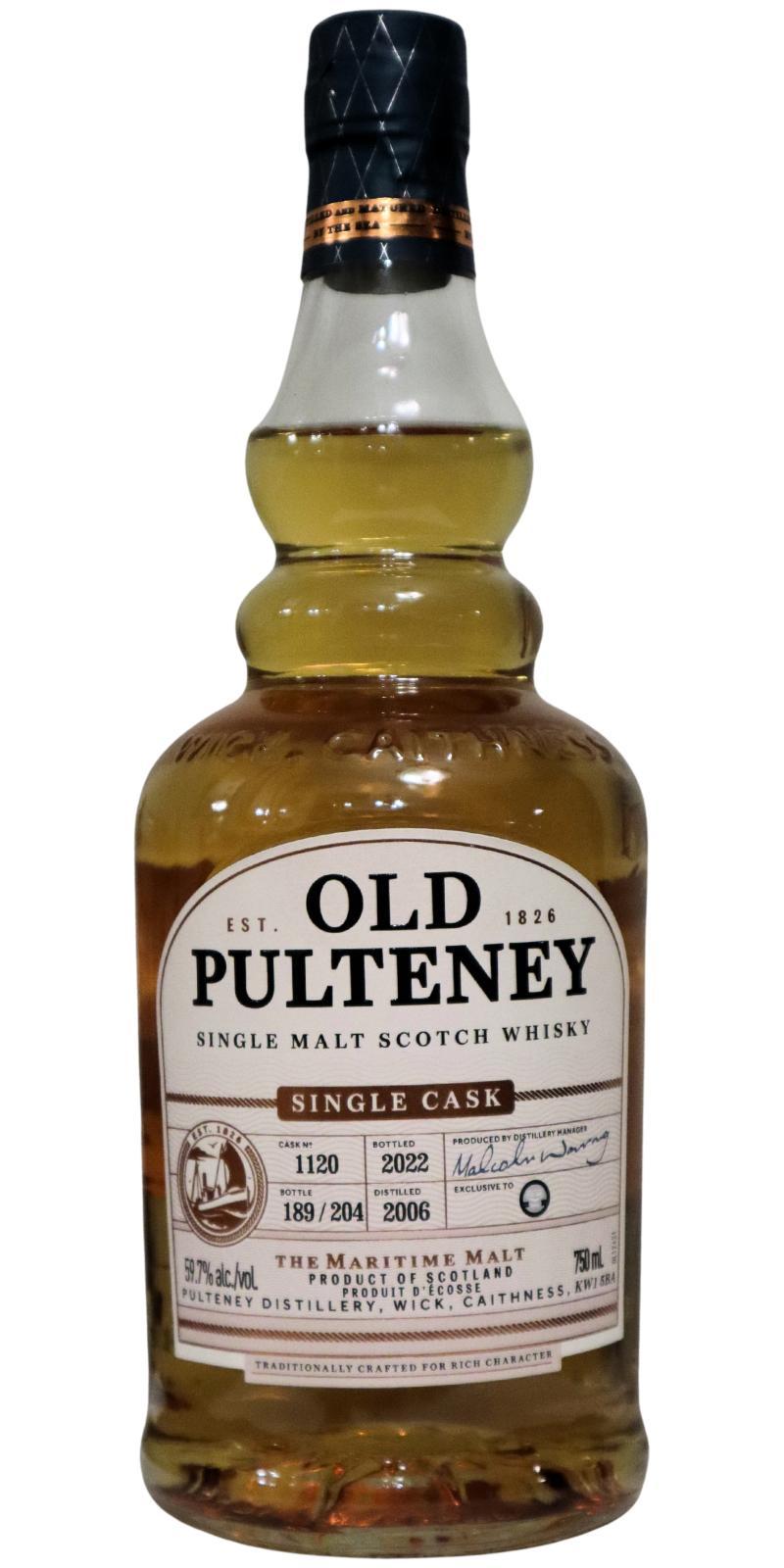 Old Pulteney 2006  Single Cask