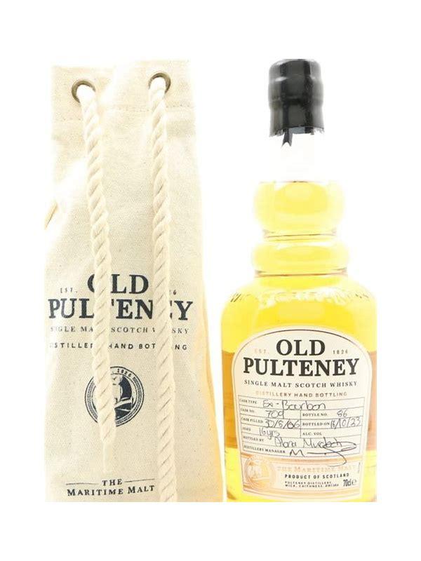 Old Pulteney 2006  Distillery Hand Bottling