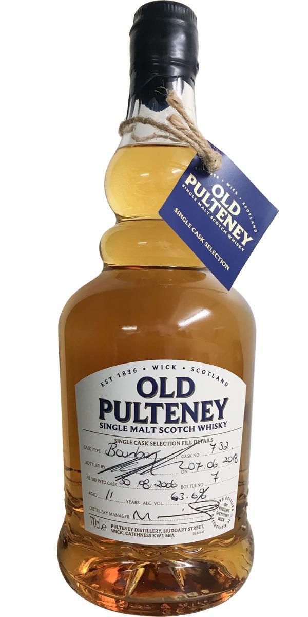 Old Pulteney 2006  Hand Bottled at the Distillery