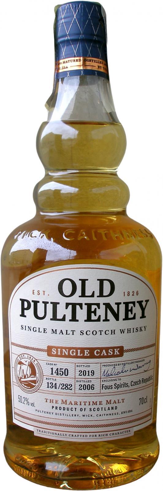 Old Pulteney 2006  Single Cask