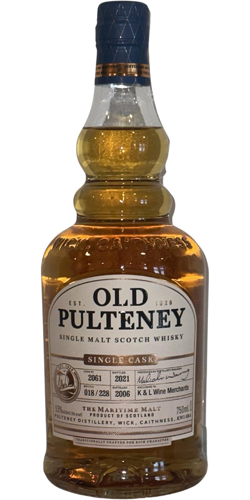 Old Pulteney 2006  Single Cask