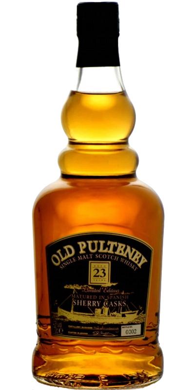Old Pulteney 23-year-old  Limited Edition - Sherry Casks
