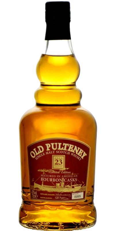 Old Pulteney 23-year-old  Limited Edition - Bourbon Casks