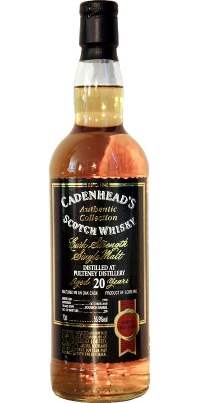 Old Pulteney 1990 CA  Authentic Collection