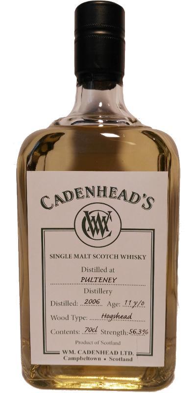 Old Pulteney 2006 CA  Cadenhead's 175th Anniversary