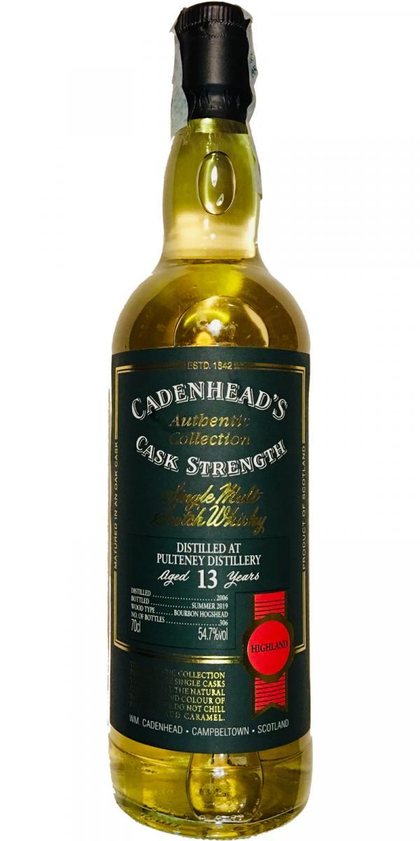 Old Pulteney 2006 CA  Authentic Collection