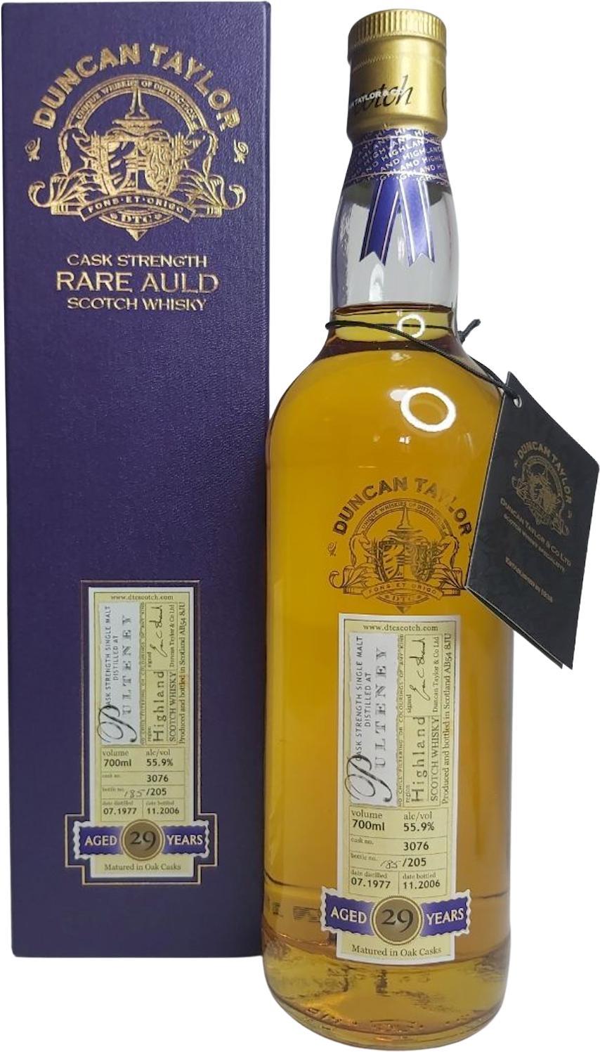 Old Pulteney 1977 DT  Peerless