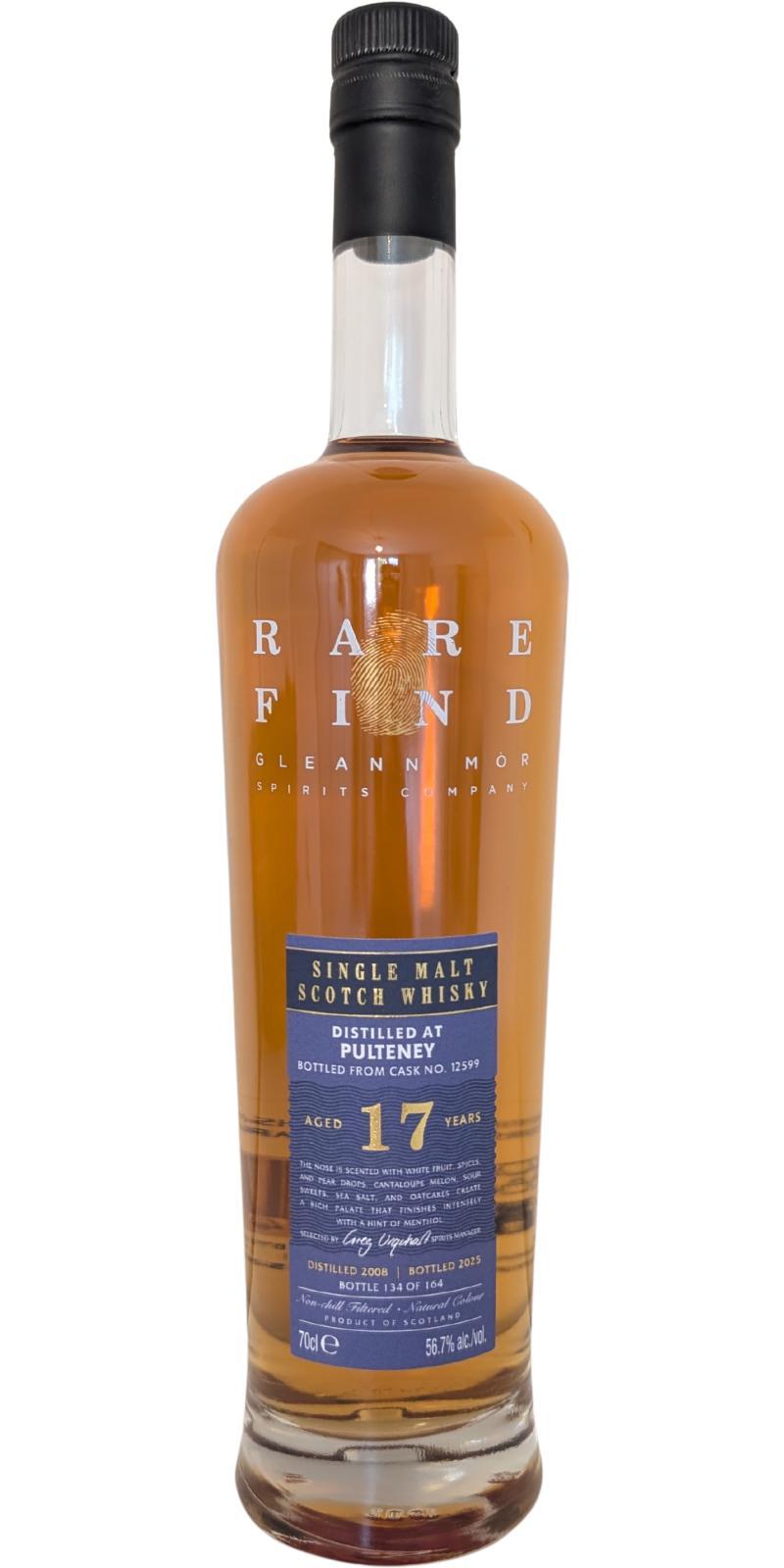 Pulteney 2008 GlMo  Rare Find