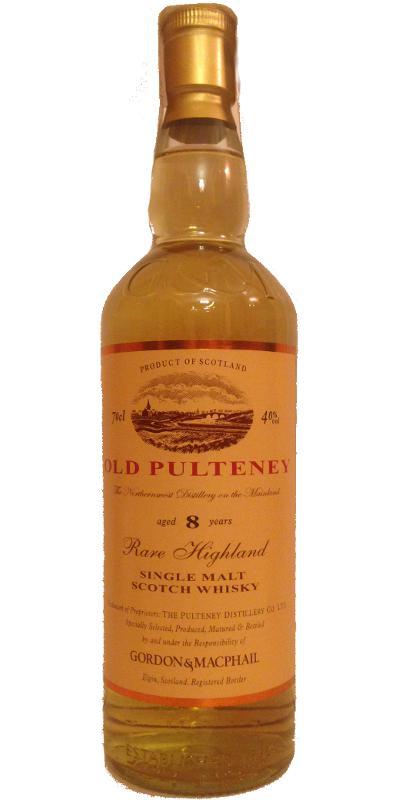 Old Pulteney 08-year-old GM  Rare Highland Single Malt