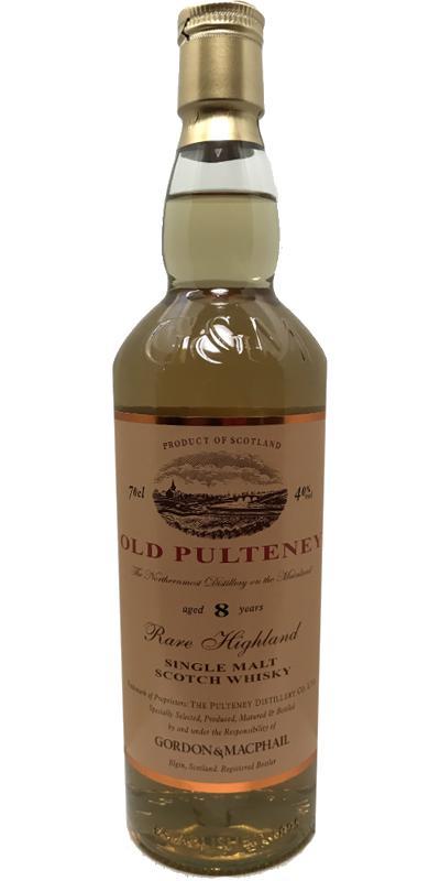 Old Pulteney 08-year-old GM  Rare Highland Single Malt