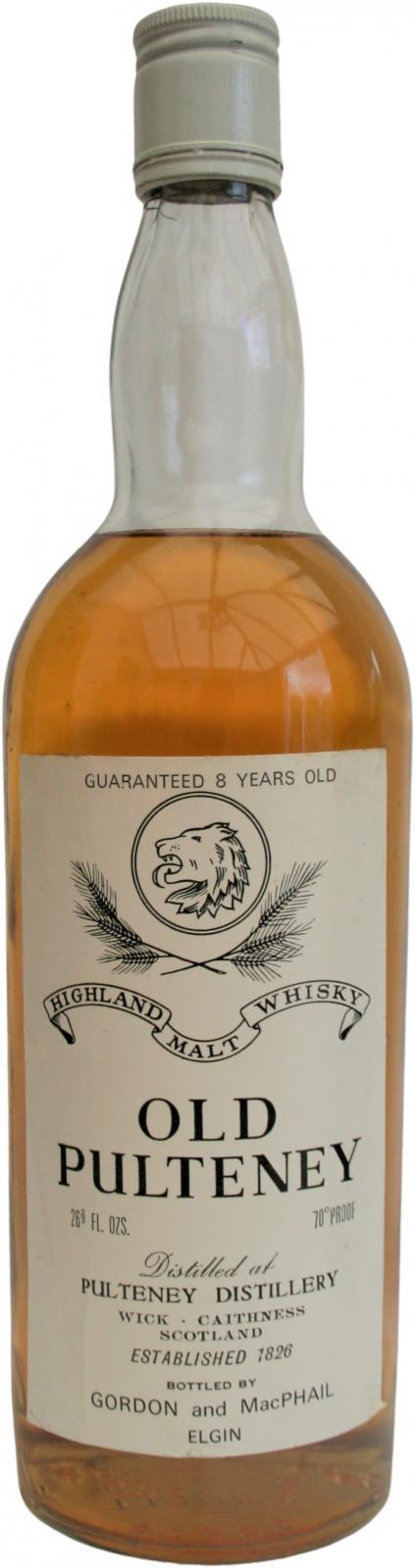 Old Pulteney 08-year-old GM  Guaranteed 8 years old