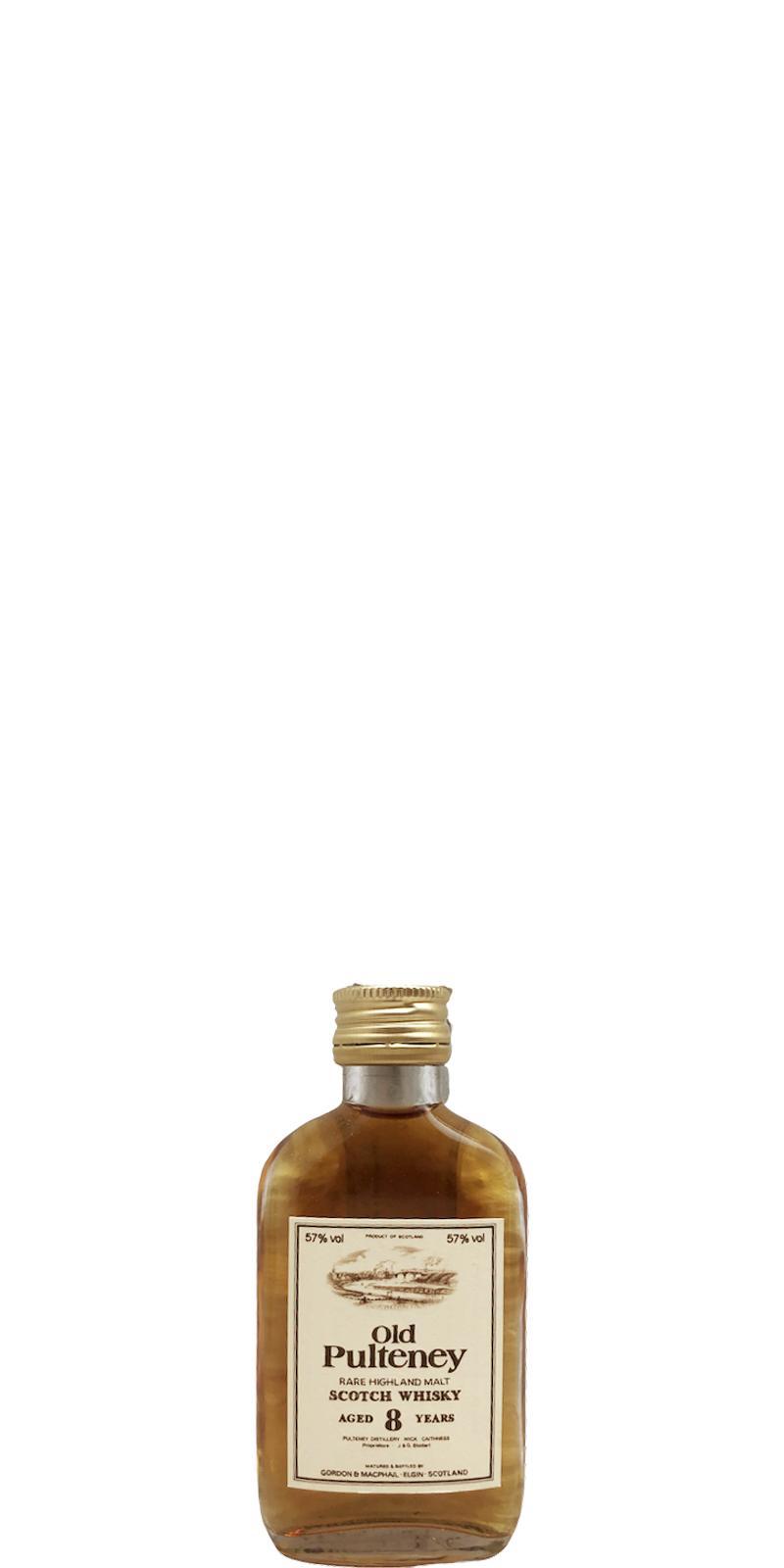 Old Pulteney 08-year-old GM  Rare Highland Malt - Miniature