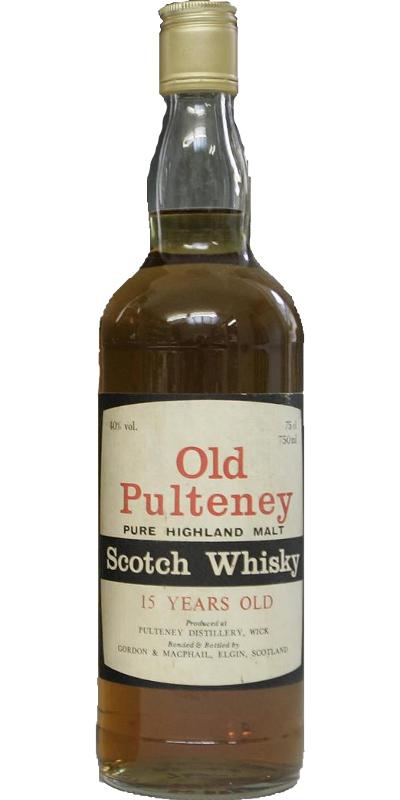 Old Pulteney 15-year-old GM  Pure Highland Malt