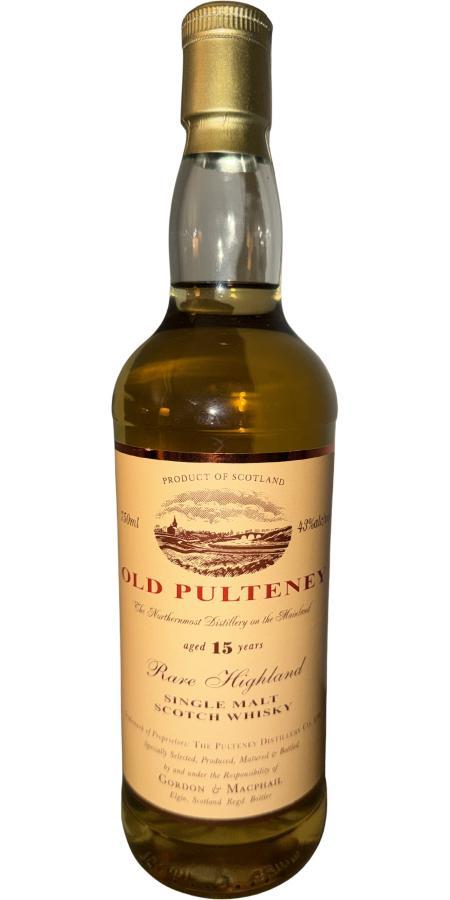 Old Pulteney 15-year-old GM
